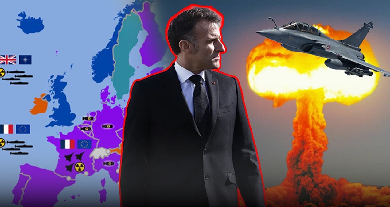 Dünyanın çivisi çıktı, Macron Nükleer düğmeye bastı