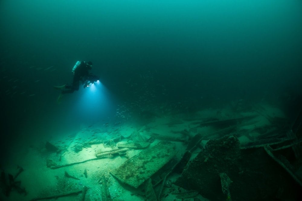 Su altı mağarasında 8 bin yıllık izler bulundu! Akıllara 'su altı insanları'nı getirdi