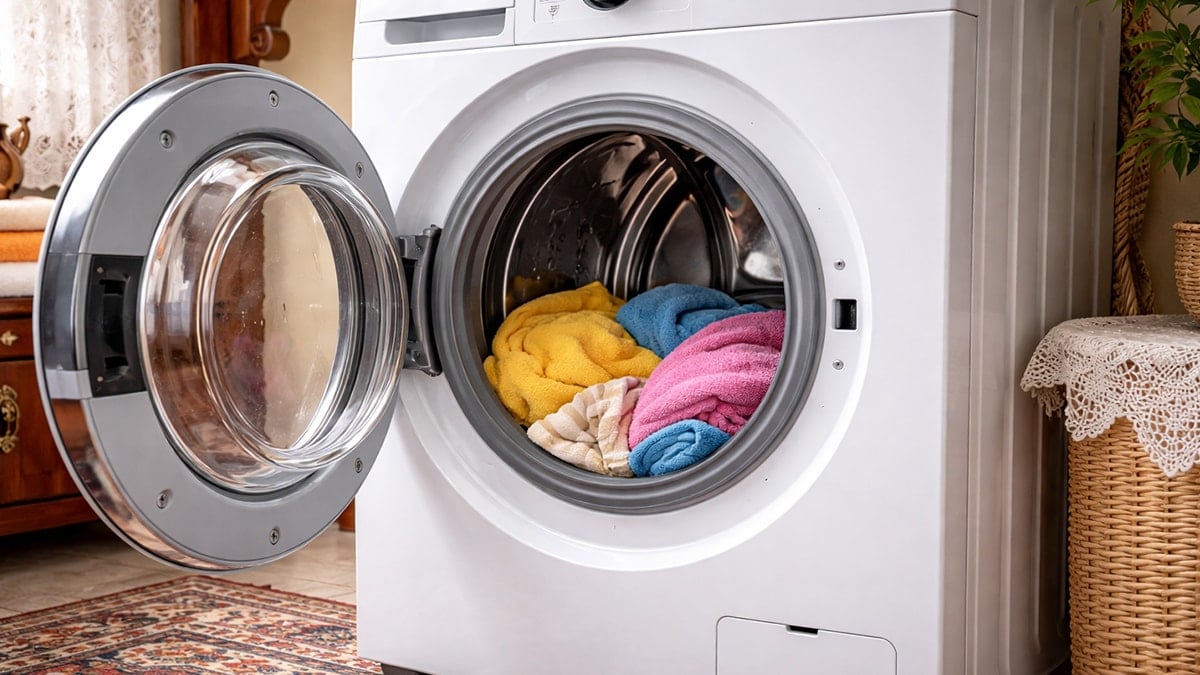 Makinenin kapağını açık bırakmayın 