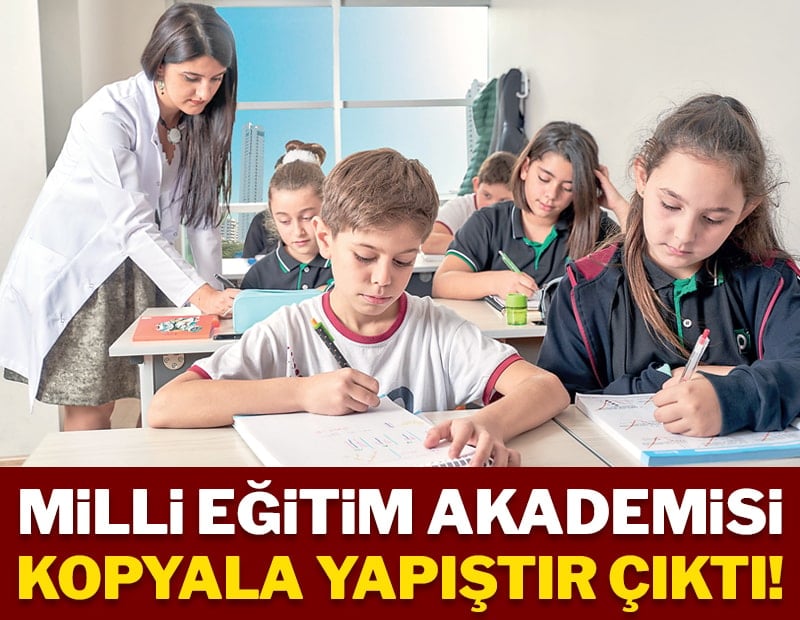 Milli eğitim akademisi kopyala yapıştır çıktı!