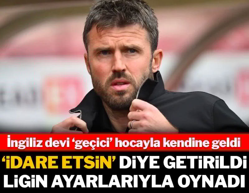 İdare etsin diye takımın başına geldi ligin ayarlarıyla oynadı