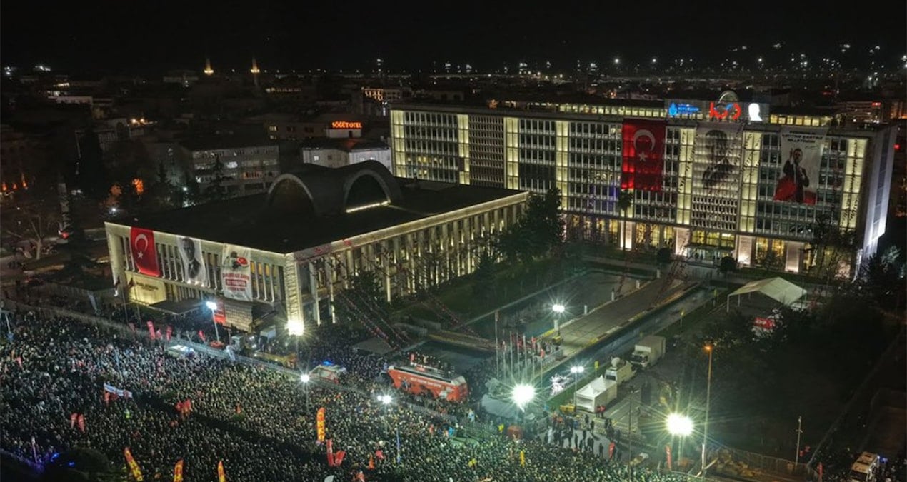 CHP mitinginin ardından 35 kişi gözaltına alındı