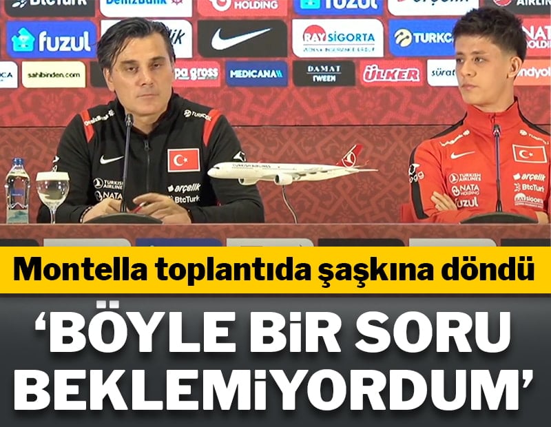 Montella toplantıda şaşkına döndü! 'Böyle bir soru beklemiyordum'