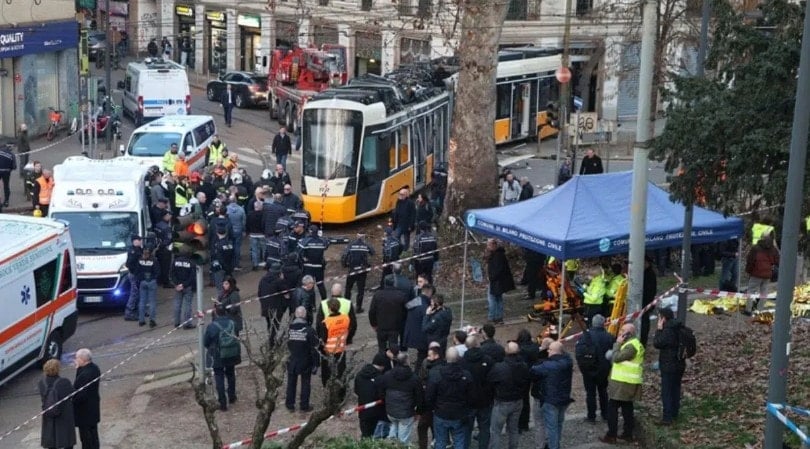 Moskova'da iki tramvayın çarpışması sonucu 13 kişi yaralandı