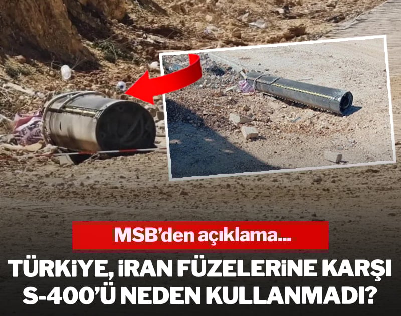 SON DAKİKA | MSB S-400'lerin neden kullanılmadığını açıkladı