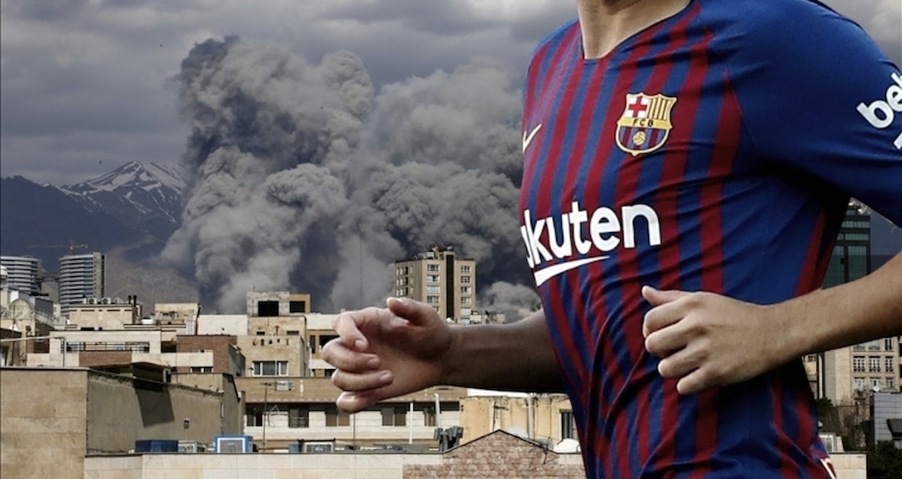 Barcelona'nın eski yıldızı Munir el Haddadi, İran'daki savaştan kaçtı Türkiye'ye sığındı