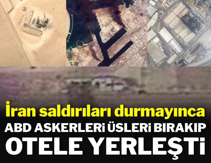 İran saldırıları sebebiyle ABD askerleri Orta Doğu'daki üsleri boşalttı
