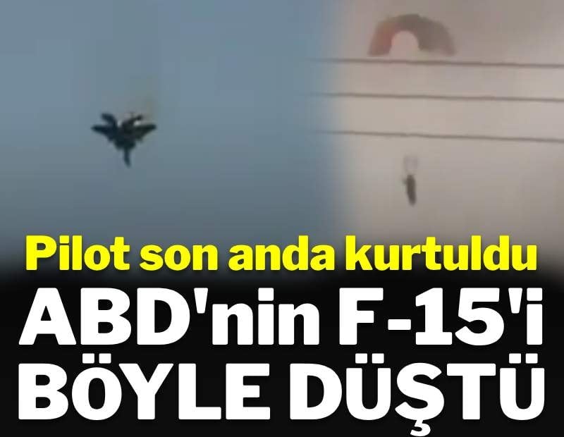 Kuveyt'de bir ABD uçağı düşürüldü