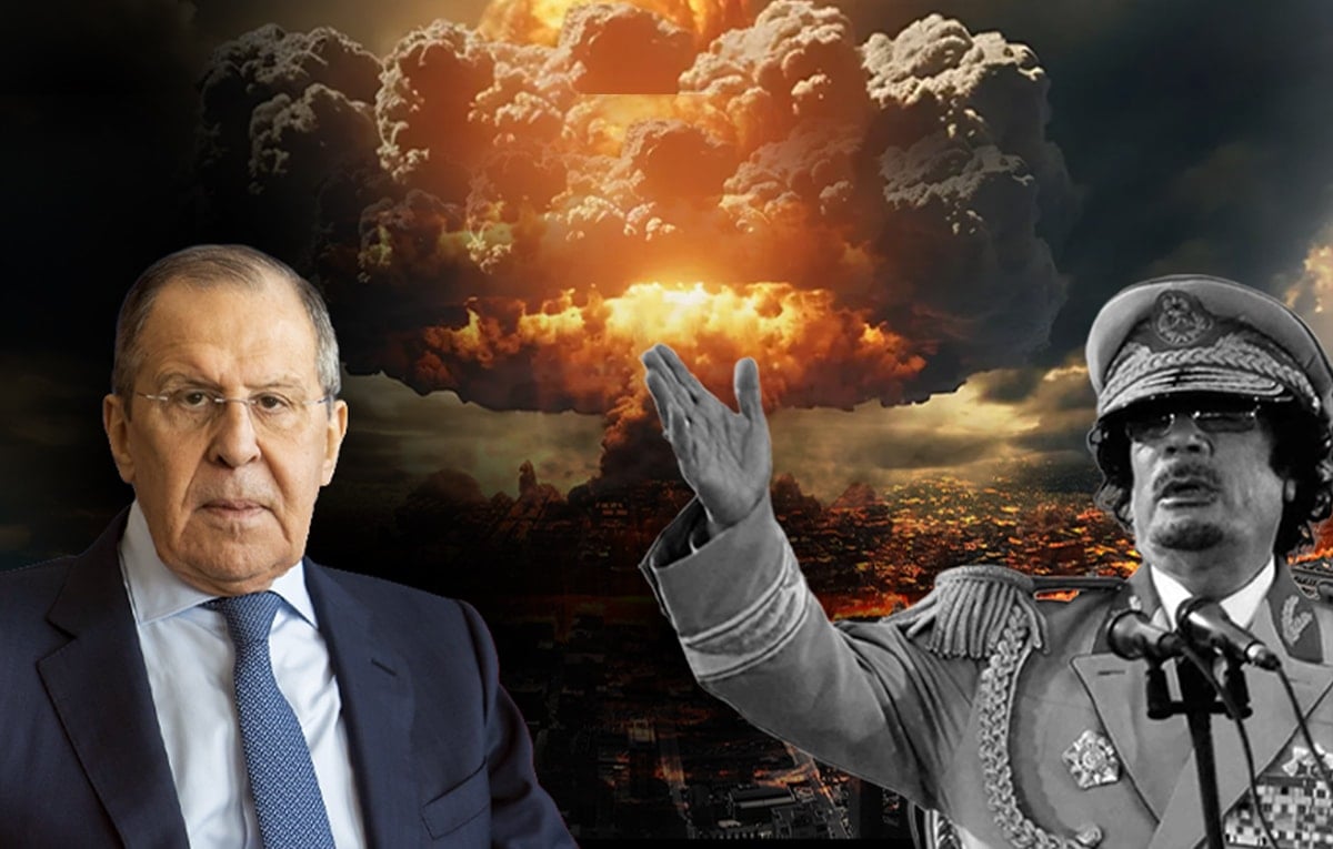 Lavrov'dan dünyayı titreten uyarı: Nükleer silahı olmayanı yok ediyorlar!