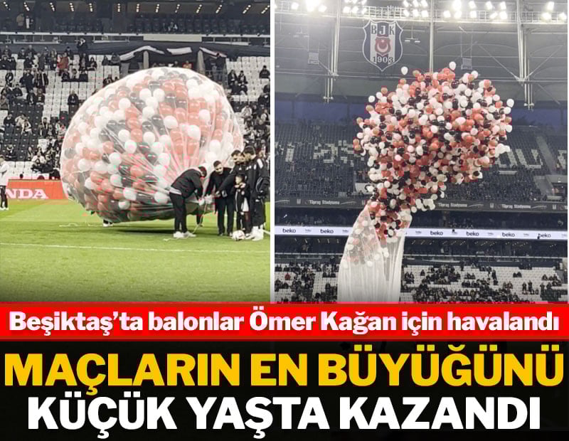 Hayatın en büyük maçını kazandı: Ömer Kağan'ın hayali gerçek oldu