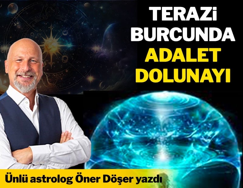 Terazi burcunda adalet dolunayı