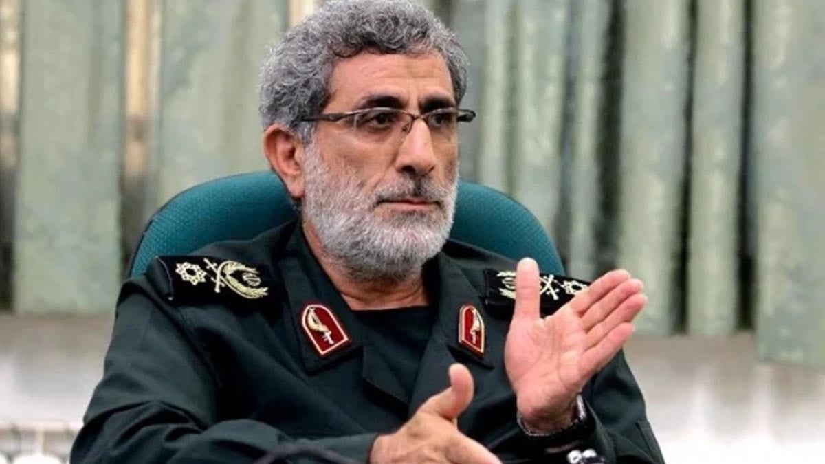 Casuslukla suçlanan İranlı komutan Kaani uzun zaman sonra ortaya çıktı