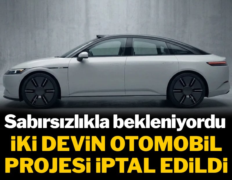 Sabırsızlıkla bekleniyordu: İki devin otomobil projesi iptal edildi