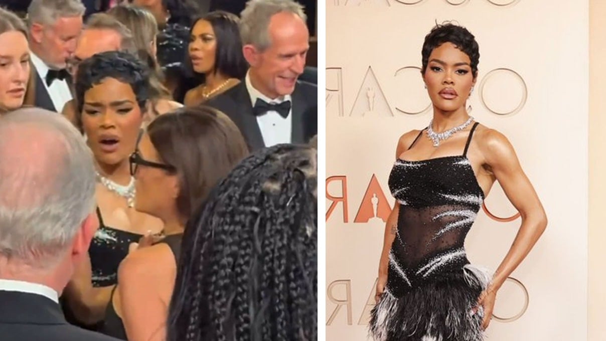 İzinsiz dokunuş ortalığı karıştırdı! Gergin anlar kamerada!