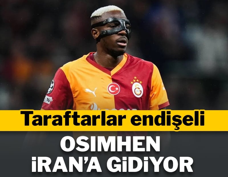 Osimhen ve Ndidi İran'a maça gidiyor!