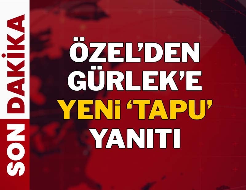 Özel tapu ID numarası paylaşıp rest çekti: Yalan varsa çıkıp söyleyin
