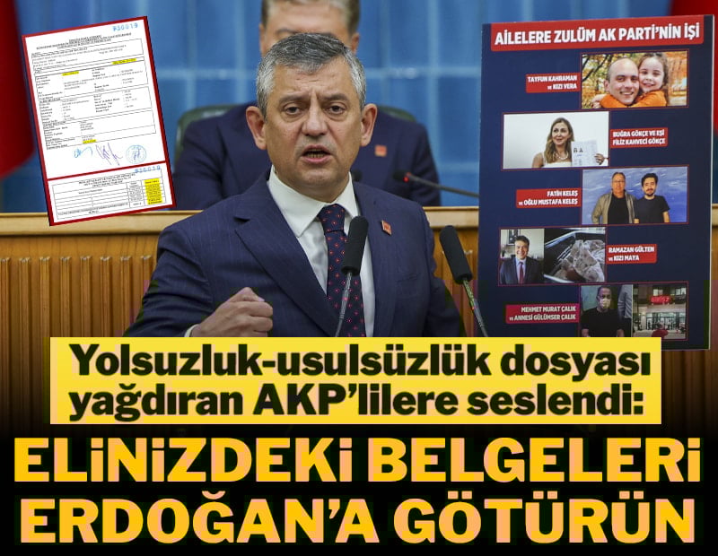 Özel ‘ıslak imzalı’ belge gösterdi