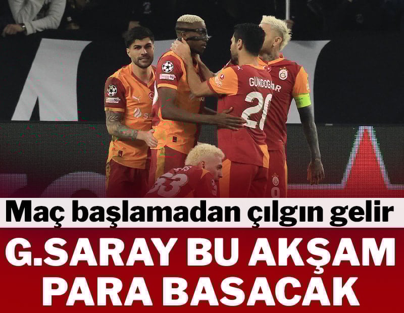 Galatasaray Liverpool maçında kasayı dolduracak