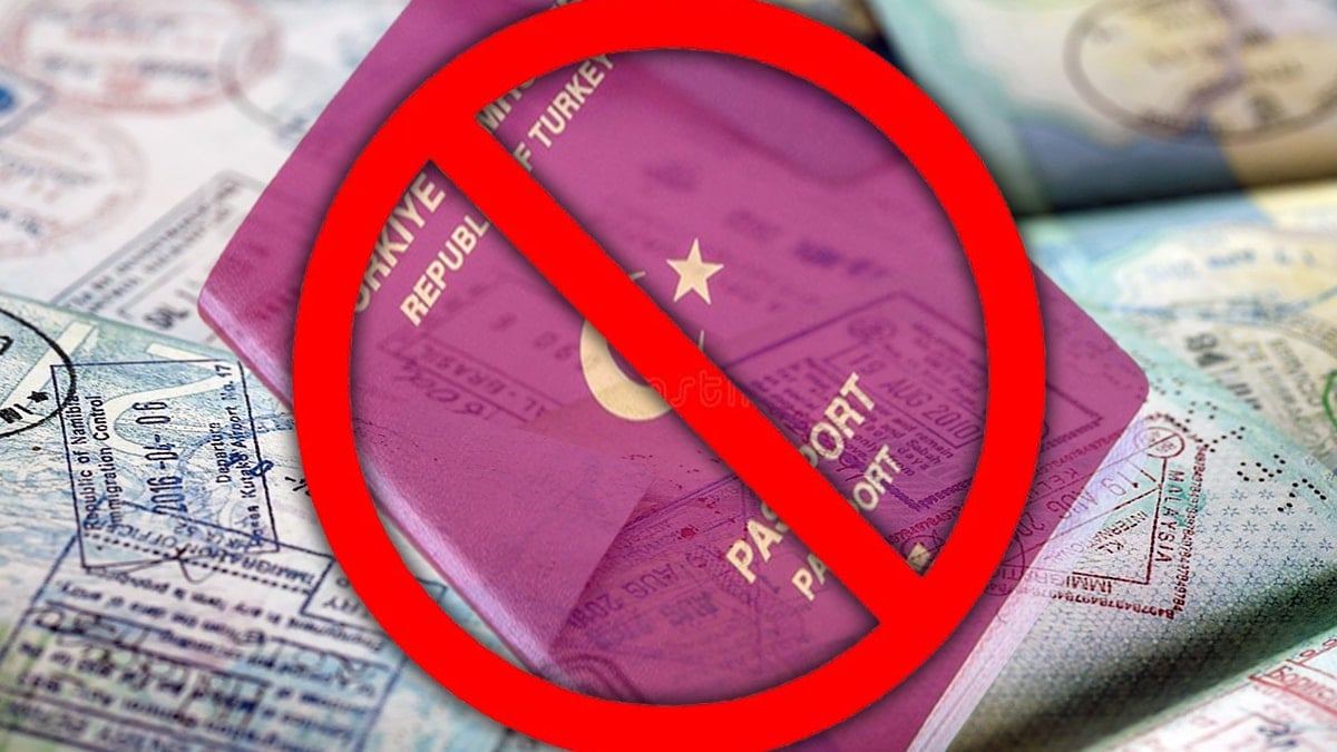 Pasaportun bile geçmediği yasaklı yerler