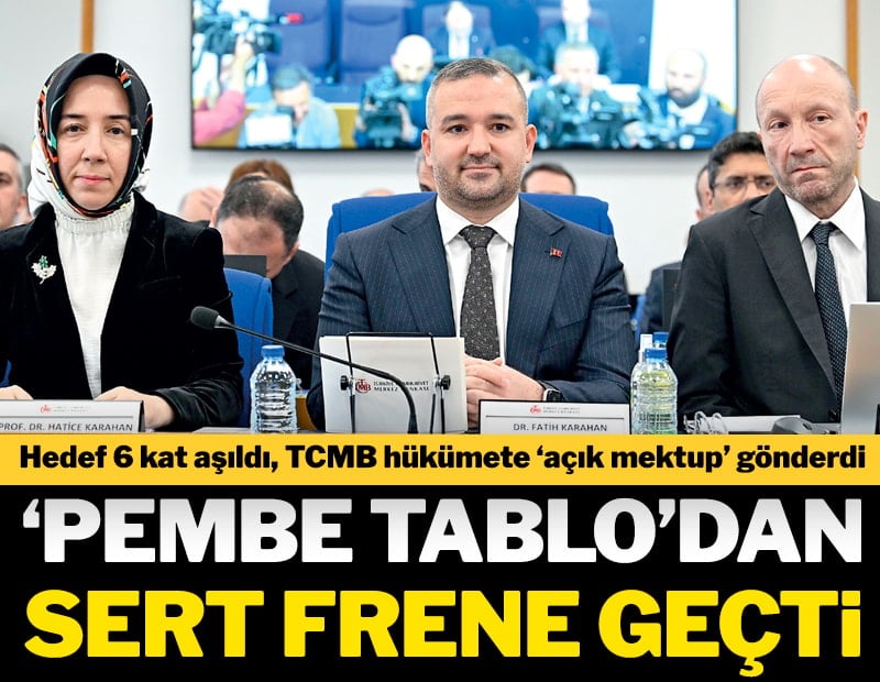 ‘Pembe Tablo’dan sert frene geçti