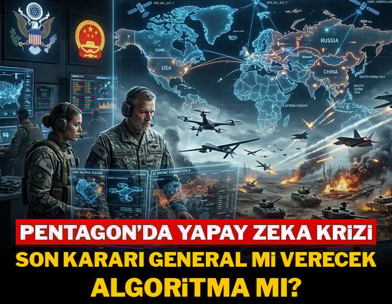 Pentagon'da yapay zeka krizi: Son kararı general mi verecek, algoritma mı?