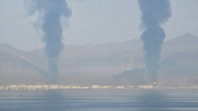 Fujairah petrol terminali yeniden vuruldu