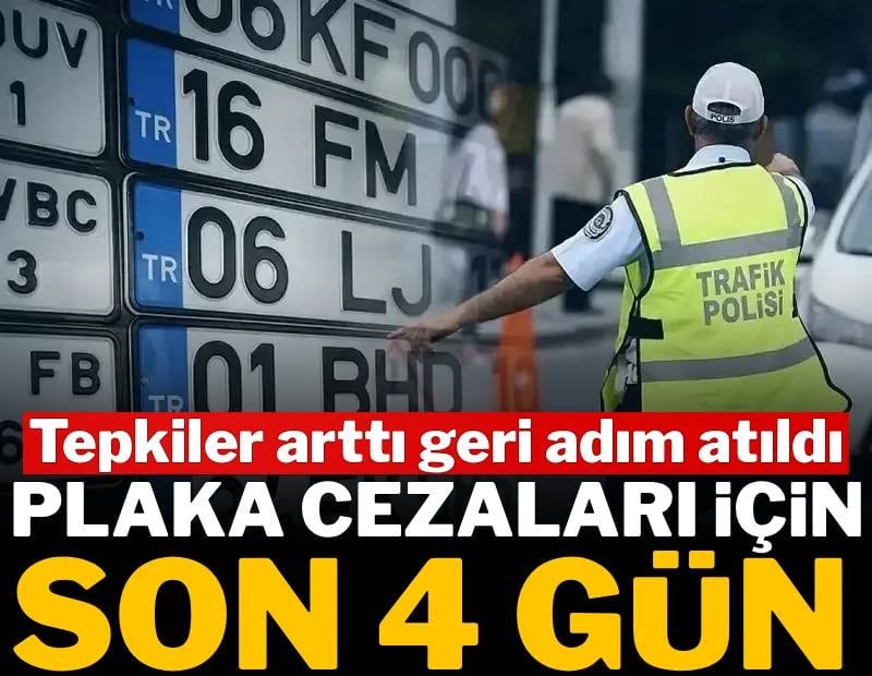 Tepkiler arttı geri adım atıldı: Cezalar tek tek silinecek