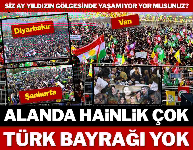 Şanlı bayrağımız nerede!