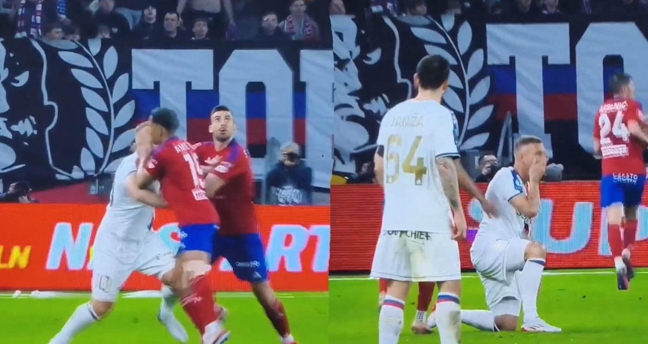 40 yaşındaki eski Galatasaraylı yıldız öfkesine yenik düştü! 2 dakikada kırmızı kart gördü