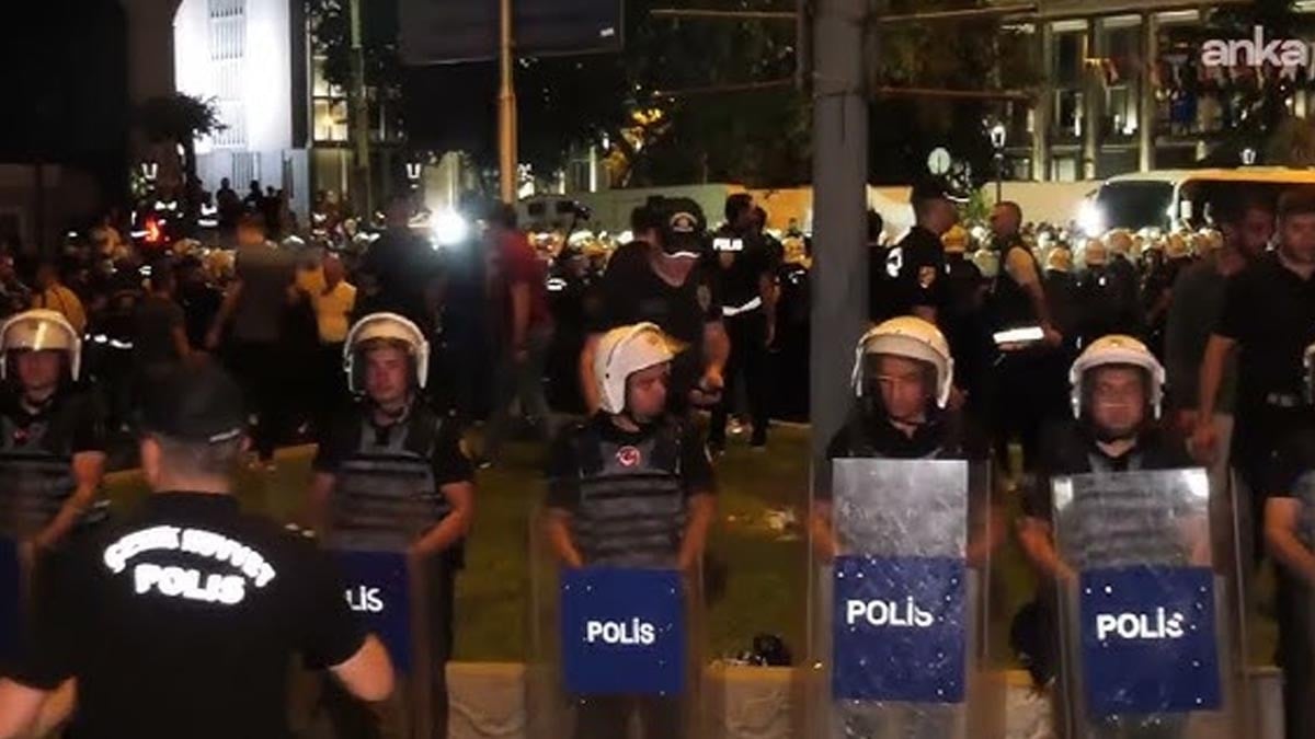 Saraçhane mitinginin ardından bir kişi gözaltına alındı