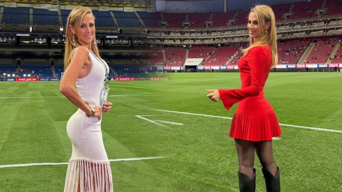 Ünlü spor muhabiri taciz girişiminde bulunan futbolcuya tekme attı