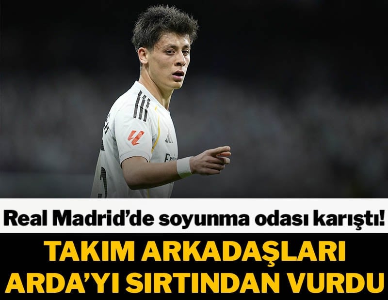 Takım arkadaşları Arda Güler'i suçladı! Soyunma odası karıştı