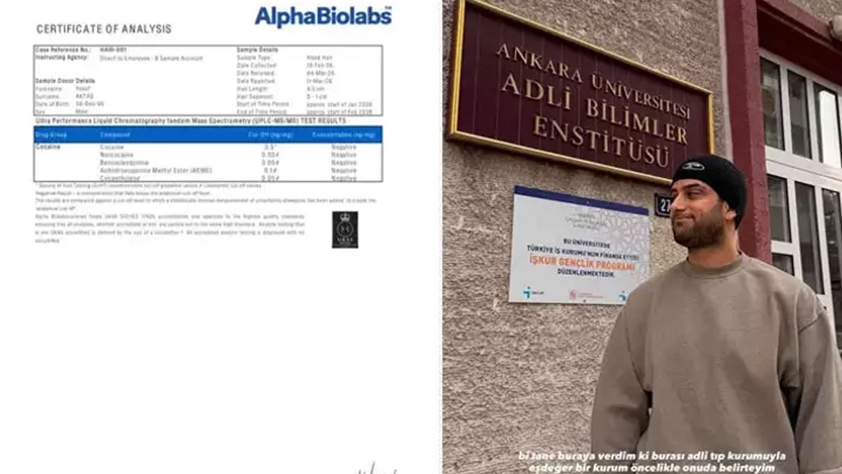 Reynmen yeniden test yaptırdı: Sonuçları sosyal medyadan paylaştı