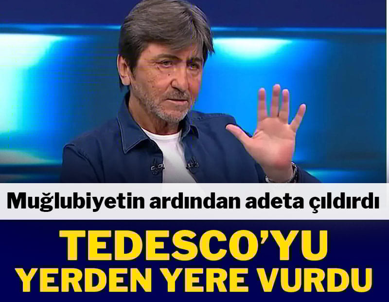 Rıdvan Dilmen mağlubiyetin ardından adeta çıldırdı!