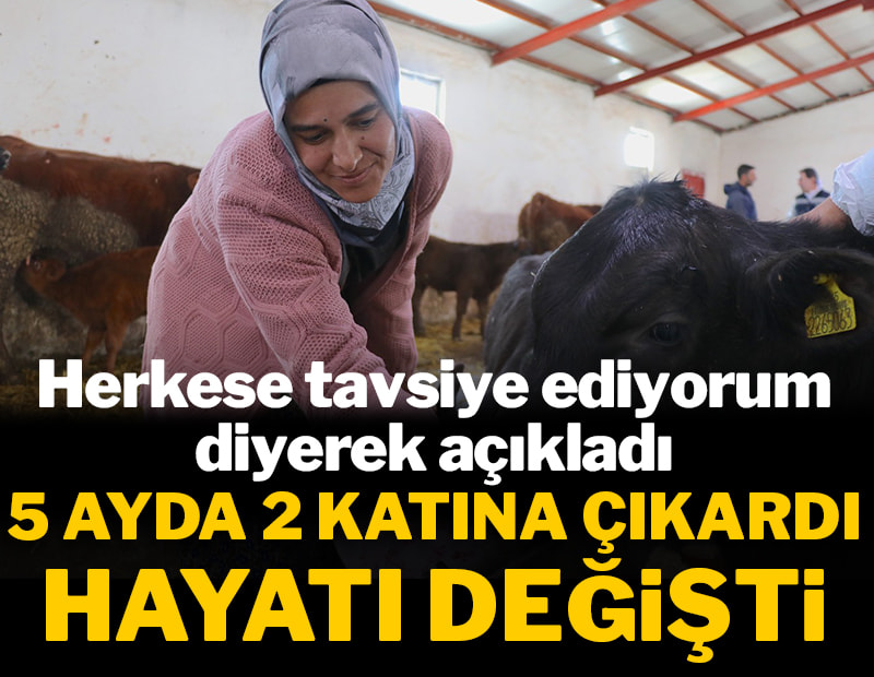 Herkese tavsiye ediyorum diyerek açıkladı: 5 ayda 2 katına çıkardı, hayatı değişti