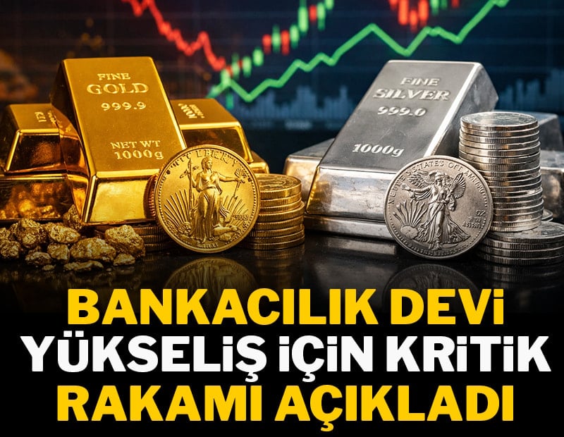 Gümüş yatırımcısını sevindirecek haber! Bankacılık devi yükseliş için kritik rakamı açıkladı