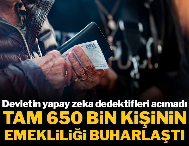 650 bin kişini emekliliği iptal edildi: Hemen e-Devlet’ten kontrol edin