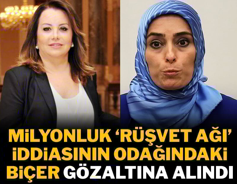 Rüşvet iddialarının odağındaki Mine Tozlu gözaltına alındı