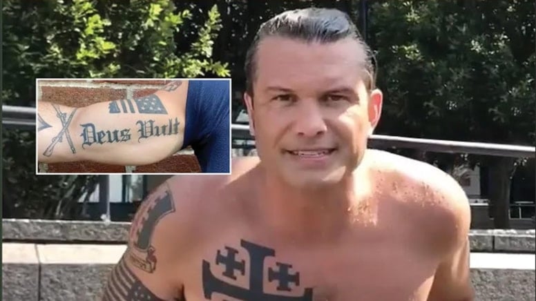 Kendini savaş tanrısı sanan bir Haçlı artığı