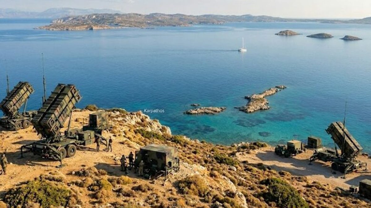 Yunanlar azıttı: Anzak Koyu karşısına Patriot