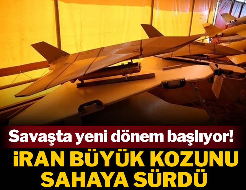 Savaşta yeni dönem! İran büyük kozunu sahaya sürdü