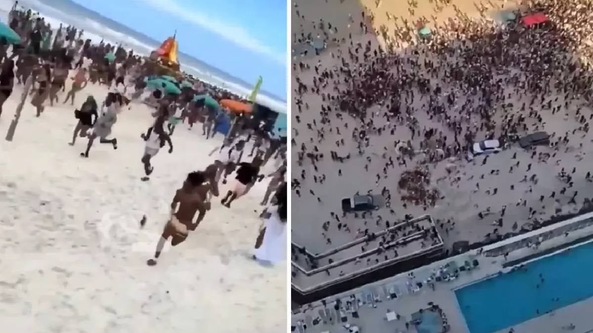 Apar topar denizden çıkıp sahili terk ettiler