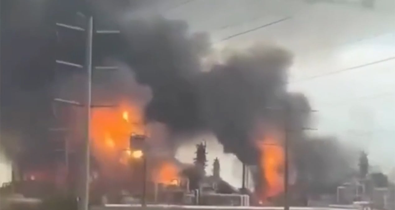 Dünyanın en büyük doğal gaz sahalarından biriydi! Böyle havaya uçuruldu