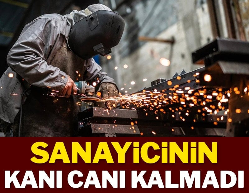 Sanayicinin kanı canı kalmadı