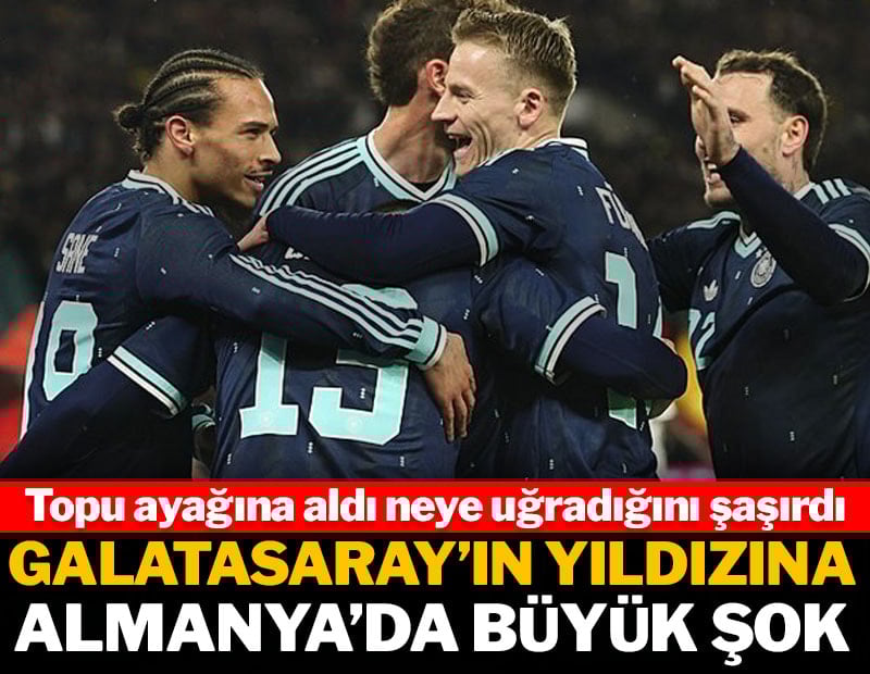 Galatasaray'ın yıldızına Almanya'da büyük şok: Topu ayağına aldı neye uğradığını şaşırdı
