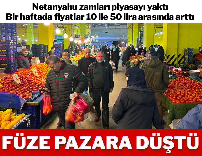 Savaşın ateşi pazarı yaktı