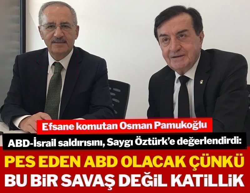 Savaş değil, sıradan katillik