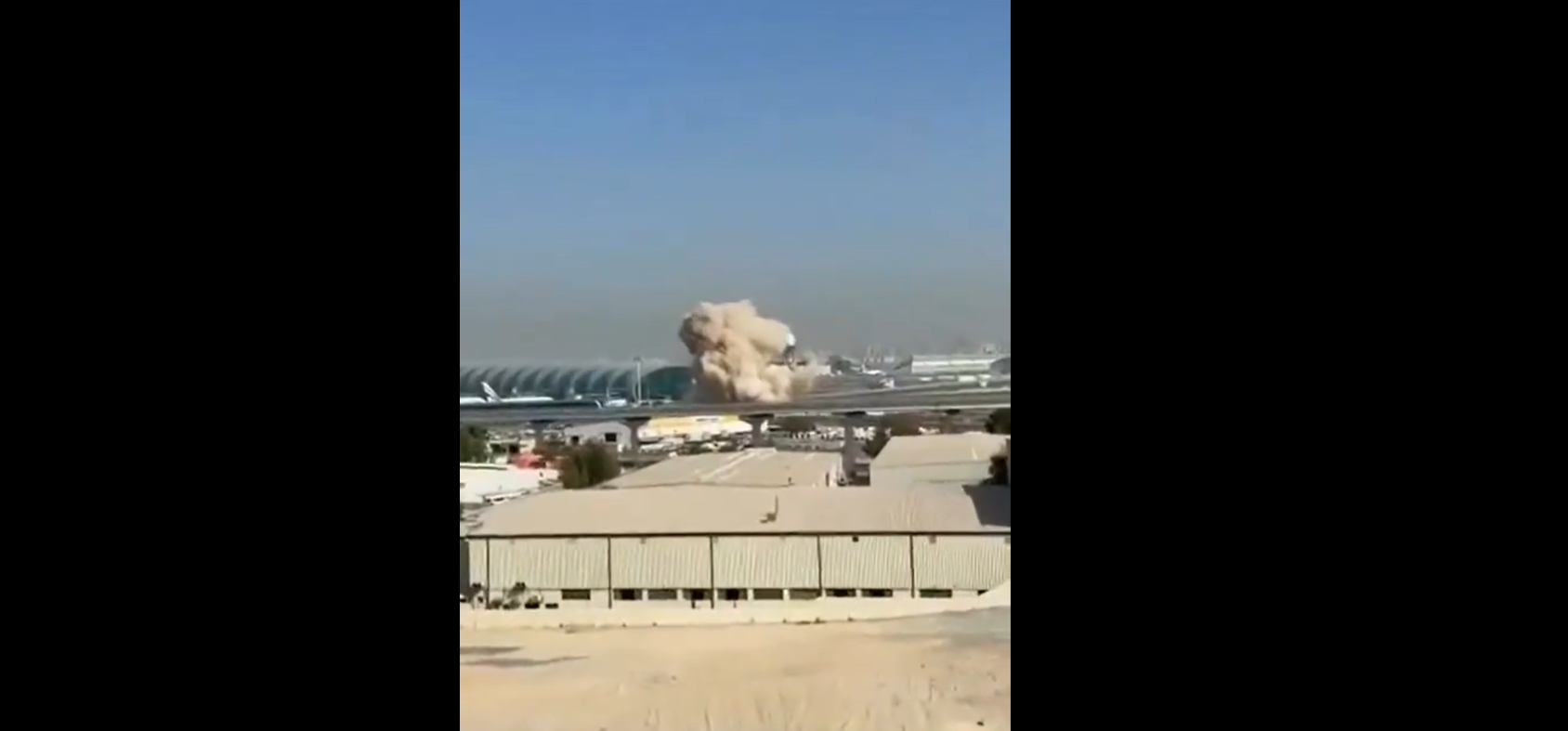 İran İHA'sı Dubai Havalimanı'nı vurdu