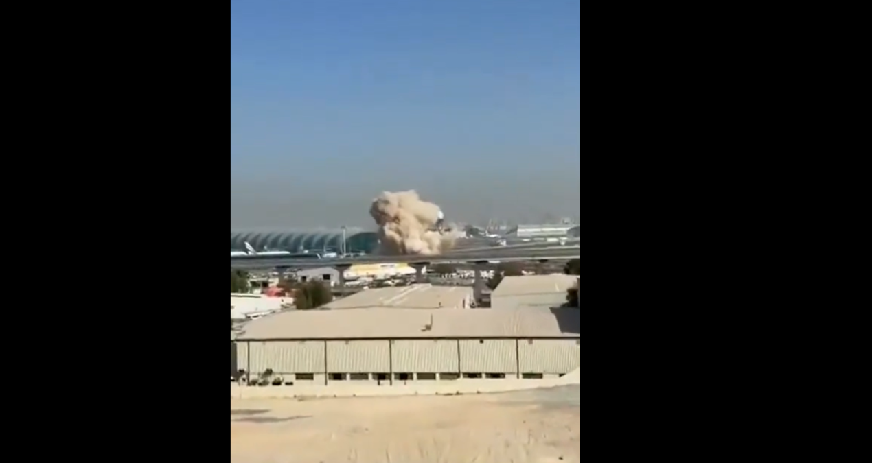 İran İHA'sı Dubai Havalimanı'nı vurdu