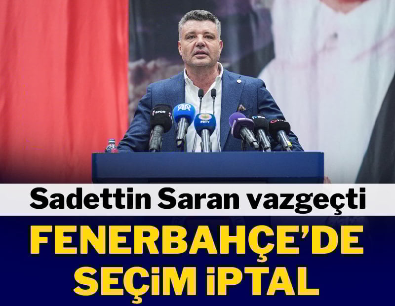Fenerbahçe'de seçim iptal oluyor